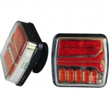 Kit feu arrière LED magnétique sans fil