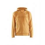 SWEAT A CAPUCHE IMPRIME 3D MIEL DORE