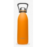 Bouteille isotherme Pop Orange 1500 ml avec poignée