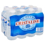 EAU DE SOURCE CRISTALINE 0.5 L - PACK DE 24 (photo non contractuelle)