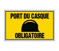 Panneau port du casque