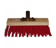 balais cantonnier fibre rouge