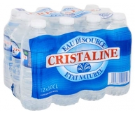 EAU DE SOURCE CRISTALINE 0.5 L - PACK DE 24 (photo non contractuelle)